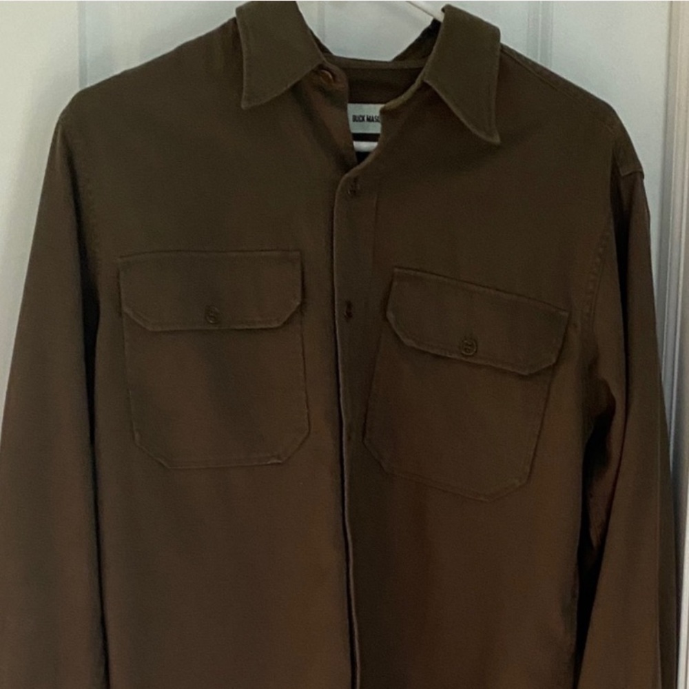 Buck Mason Women's Button-Down Shirt - Brown